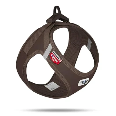 Imagen de curli Vest Harness Clasp Softshell Brown 3XS