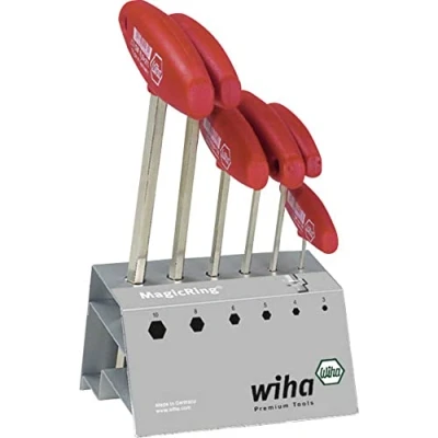 Imagen de WIHA 22096 Juego de llaves Allen con mango corredizo 334RVB Ref.