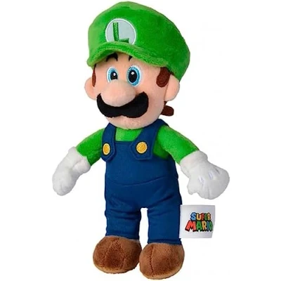 Imagen de Simba Toys Peluche Luigi, Adecuado desde los Primeros Meses de Edad, 20 cm