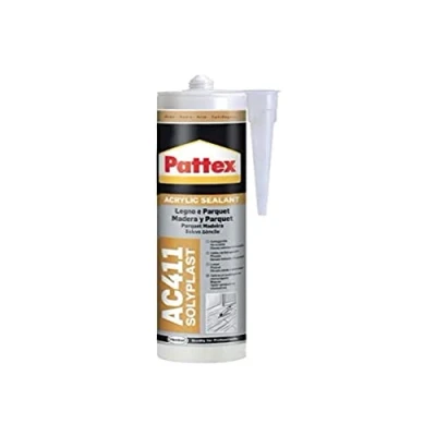 Imagen de Pattex 1611912 Silicona para Madera, Sapeli, 300 ml