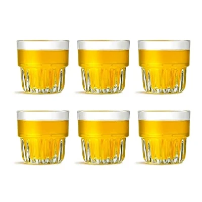 Imagen de Libbey Vaso Everest Rocks 266 ml / 26,6 cl 6 unidades apilable aptos para el lavavajillas