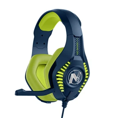 Imagen de OTL Technologies NF0977 Nerf Pro G5 Auriculares para Juegos, Color Azul
