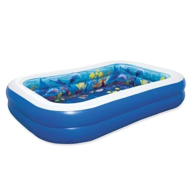 Imagen de Bestway 54177 Piscina Hinchable Infantil 2 Gafas 3D y Tesoro Undersea Adventure 262x175x51 cm