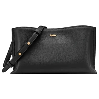 Imagen de DKNY ALYA Crossbody Bandolera, Mujer, Talla: One Size, Black/gold