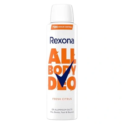 Imagen de Rexona Aerosol All Over Body Fresh Citrus 150 ml