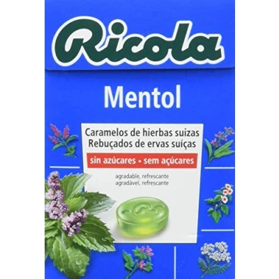 Imagen de Ricola Caramelos Sin Azucar Mentol 50 G