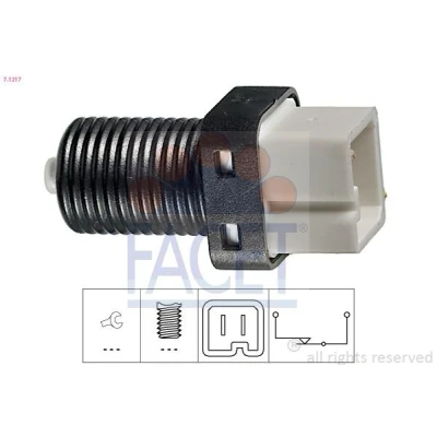 Imagen de FACET 7.1217 Interruptor luces freno mecánico Made in Italy OE Equivalent CITROËN: Berlingo / First I Furgón,
