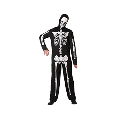 Imagen de Atosa disfraz esqueleto hombre negro XL