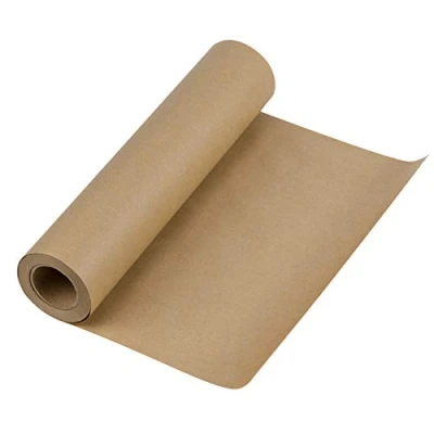 Imagen de RUSPEPA Rollo de Papel Kraft Marrón 30，5 cm x 30 m Reciclable Natural Perfecto para Manualidades, Arte, Envolver Pequeños Regalos, Embalaje, Correo, Envíos, Mensajería y Paquetería
