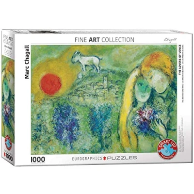 Imagen de Eurographics &quot;Marc Chagall Les Amoureux de Vence Puzzle (1000 Piezas, Multi Color)