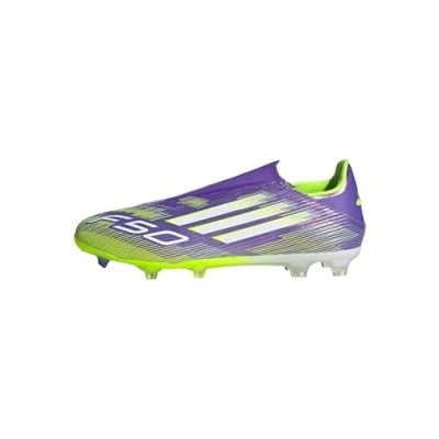 Imagen de adidas Performance F50 League LL FG/MG Botas de fútbol con tacos, Hombre, Talla: 36 2/3, Purple rush/footwear white/lucid lemon Zapatos