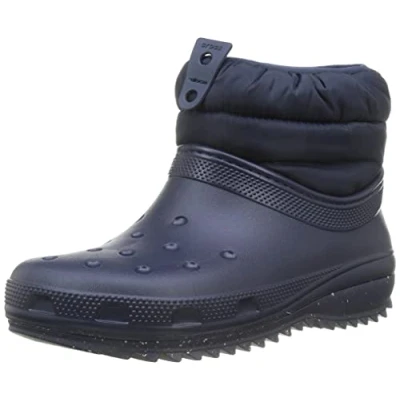 Imagen de Crocs Classic NEO PUFF Shorty Botas para la nieve, Mujer, Talla: 37/38, Navy Zapatos