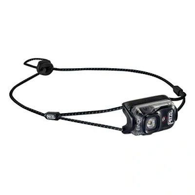 Imagen de PETZL Linterna BINDI Resistente al agua Unisex, Negro, Talla Única