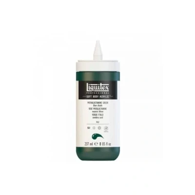 Imagen de Liquitex 1923317 Professional Soft Body Pintura acrílica (consistencia cremosa, alta pigmentación, resistente a la luz y al envejecimiento, botella de 237 ml), color verde