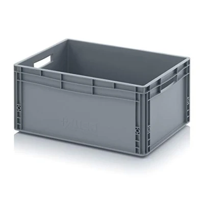 Imagen de Auer Packaging Eurobox Caja de almacenaje (60 x 40 27 cm, apilable, 60 cm), color gris
