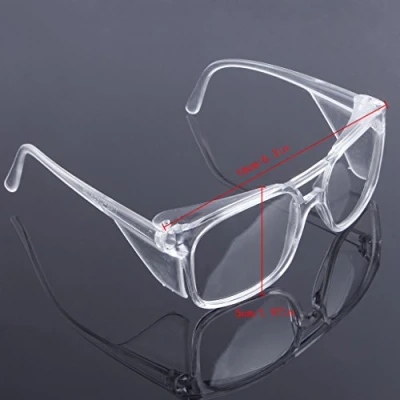 Imagen de gafas transparentes de laboratorio trabajo, protectoras para los ojos, antivaho