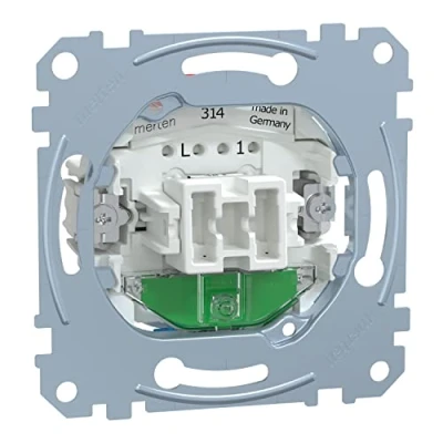 Imagen de Merten 1563653 Aplique Empotrado, Blanco, 10 AX