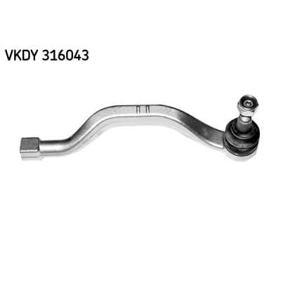 Imagen de SKF VKDY 316043 Rótula de dirección con grasa sintética RENAULT: LAGUNA 3, III Coupé, 3 Grandtour