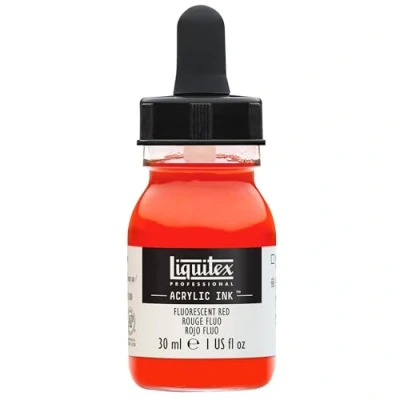 Imagen de LIQUITEX Tinta acrílica, Oro Rojo Fluorescente, 30 ML