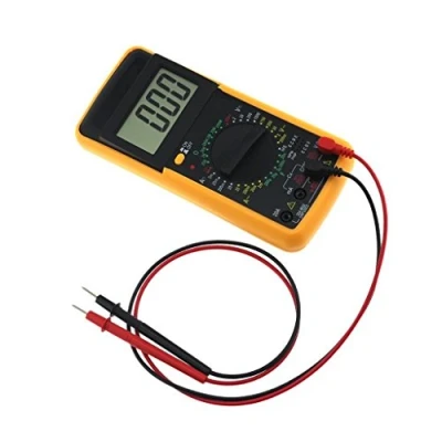 Imagen de TEMPO DI SALDI Probador multímetro digital profesión con cables puntales Protester Multimeter