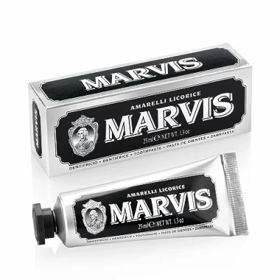 Imagen de Marvis Dentífrico Amarelli Licorice Mint 25 ml.