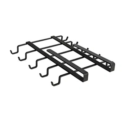 Imagen de WENKO Colgador para Tazas Interior Armario Cocina 10 de Negro