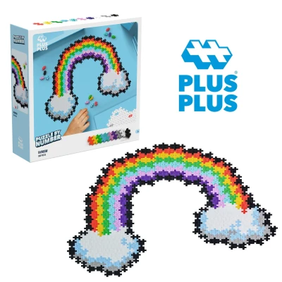 Imagen de Puzzle con Números Arcoiris