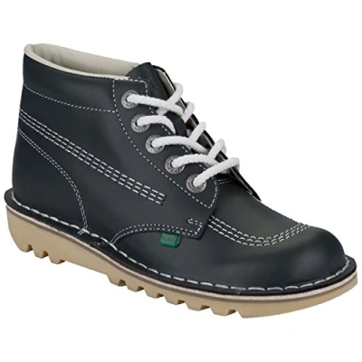 Imagen de Kickers Kick Hi Core Botines Mujer, Azul (Dark Blue/White), EU 40