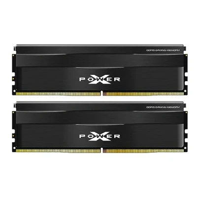Imagen de SP Silicon Power DDR5 64GB (2x32GB) Zenith 6000MHz (PC5 48000) 288 pin CL30 1.35V UDIMM RAM Desktop Memory Module SP064GXLWU60AFDE Black