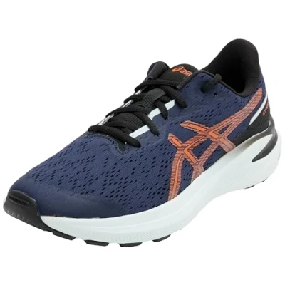 Imagen de Asics GT 1000 13 Unisex Zapatillas running asfalto para niños, Talla: 32.5, Midnight/nova orange Zapatos