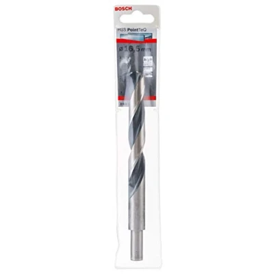 Imagen de Bosch Professional Broca helicoidal HSS PointTeQ, para metal, vástago reducido, 16.5 x 125 184 mm, accesorio de taladro