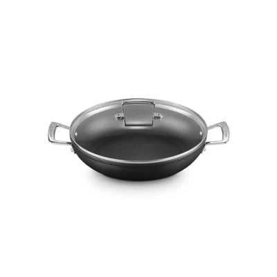 Imagen de Le Creuset Skillet with lid Les Forgees TNS ø 28 cm / 3.2 Liter standard non stick coating