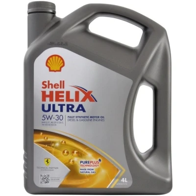 Imagen de Shell Helix Ultra 5W 30 4L Aceite de motor 550046268 HYUNDAI: ACCENT 3 Stufenheck, ix20, Coupe II, MERCEDES BENZ: Clase E Sedán, C Sedán