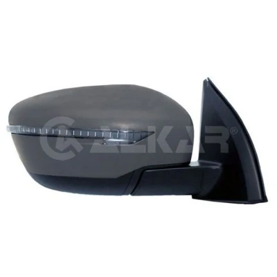 Imagen de Espejo retrovisor Alkar 9060672 derecha imprimado negro eléctrico calefactable, convexo para vehíc. con volante a la izquierda NISSAN: Qashqai 2