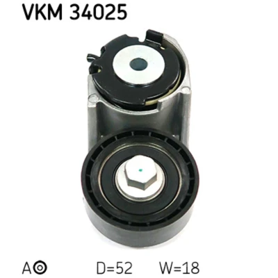 Imagen de SKF VKM 34025 Polea Tensora FORD: MONDEO 3 Stufenheck, 3, Transit Mk5 Furgón, JAGUAR: X Type Familiar, Berlina
