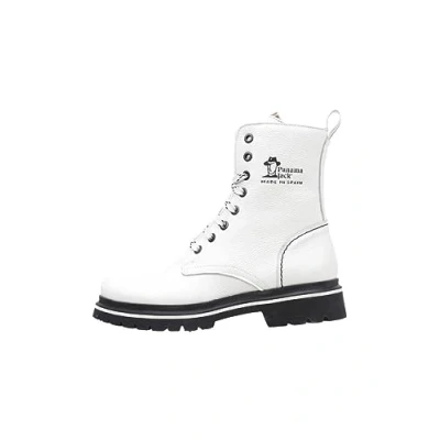 Imagen de Panama Jack Fortune, Combat Boot Mujer, Blanco, 36 EU