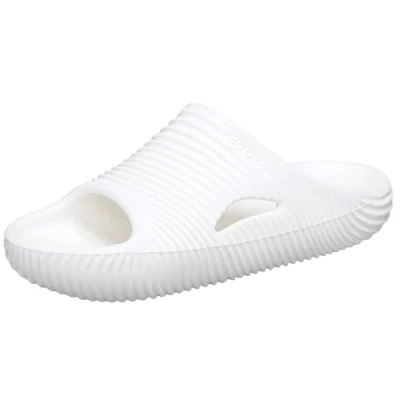 Imagen de Crocs Mellow Sandalias de recuperación unisex, color marea blanca (White Tide), talla 8 mujer (EE. UU)