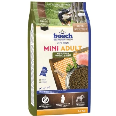 Imagen de bosch HPC Mini Adult con aves de corral frescas y mijo Alimento seco para perros adultos razas pequeñas (hasta 15 kg) 1 x 3 kg