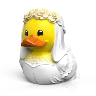 Imagen de TUBBZ Duck Pato de Goma para Novia, Color Bride (Primera edición), Groom (Rubber Road Ltd 5056280457664)