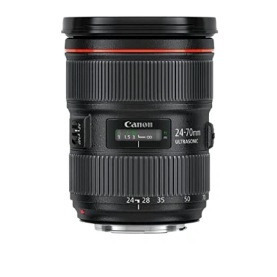 Imagen de Canon EF 24 70mm f/2.8L II USM Objetivo para (Distancia Focal 70mm, Apertura f/2.8 22, Zoom óptico 3X,diámetro: 82mm) Negro