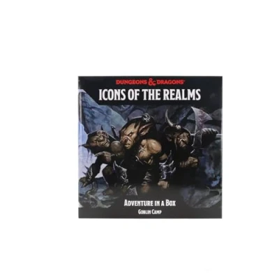 Imagen de WizKids D&amp;D Icons of The Realms: Aventura en una caja Goblin Camp Dungeons and Dragons Miniatures