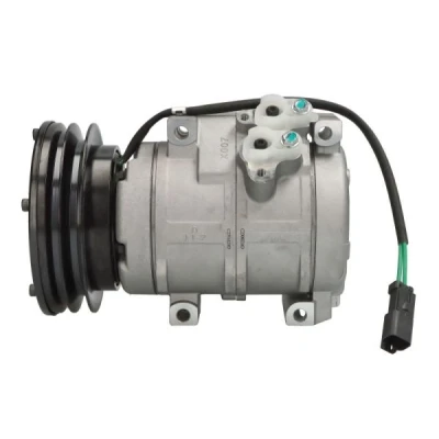 Imagen de THERMOTEC KTT090529 Compresor de Aire Acondicionado 10S17C 24V PAG 46 R134a con acoplamiento magnético