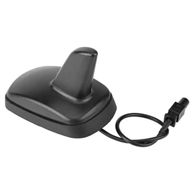 Imagen de Yctze para Antena VW Golf v GTI fakra de Techo Coche, Aleta tiburón aérea plástico 5 6 6R A3 A4 A6 (Negro)