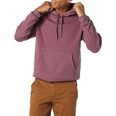 Imagen de Amazon Essentials Sudadera de Forro Polar con Capucha (Disponible en Tallas Grandes) Hombre, UVA, S