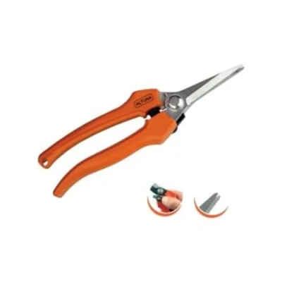 Imagen de Tijera de Podar para la Vendimia Modelo 1261B Hoja Recta Corte Bypass Trabajos Precisión Mango Ergonómico Fibra Herramienta Recolección a 1 Mano Altuna