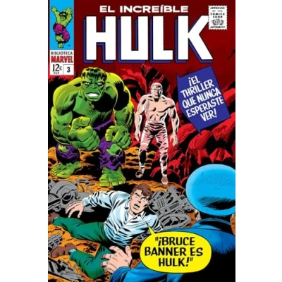 Imagen de El Increíble Hulk 3. 1965 66 (BIBLIOTECA MARVEL)