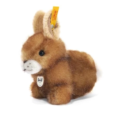 Imagen de Steiff 80081 Peluche de conejo color marrón 14 cm [Importado Alemania]