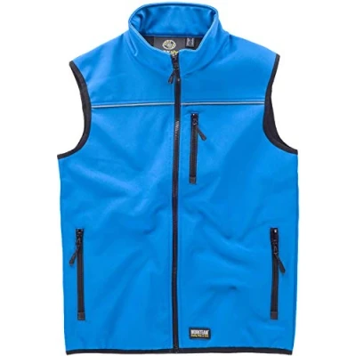 Imagen de Work Team Chaleco Softshell Aire Libre Liso Hombre Celeste M