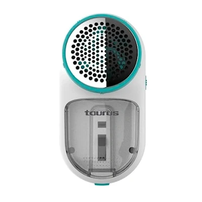 Imagen de Taurus Perfect Complet Pro Quita pelusas. 40 min autonomía. Cargador USB y a batería. Depósito extraíble. Apto para todos los tejidos. Ergonómico. Nivel automático de apurado. Batería Ni Mh 600mA