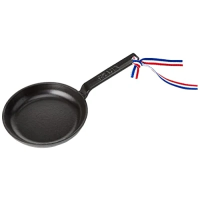 Imagen de Staub ミニフライパン Mini sartén, Hierro Fundido, Negro Mate, 12 cm